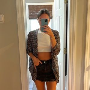Knit cardigan